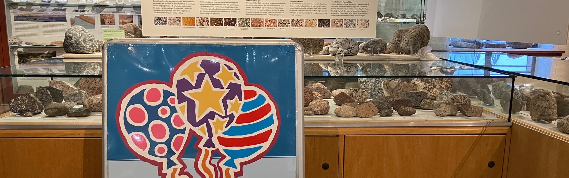 Geburtstags-Aufsteller im Eiszeit-Haus