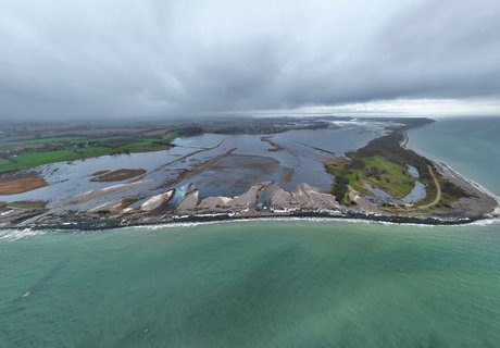Deichbruch Geltinger Birk