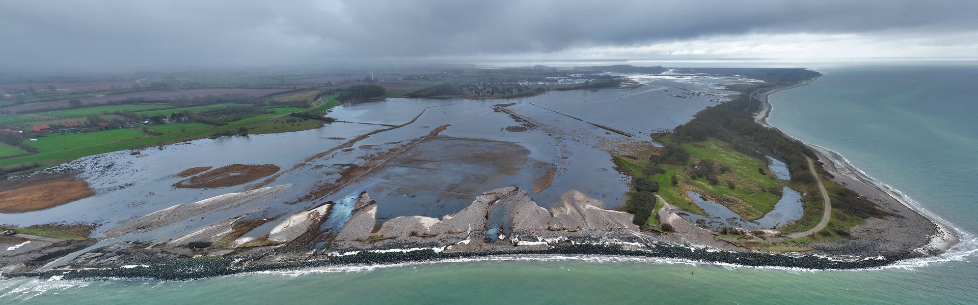 Deichbruch Geltinger Birk
