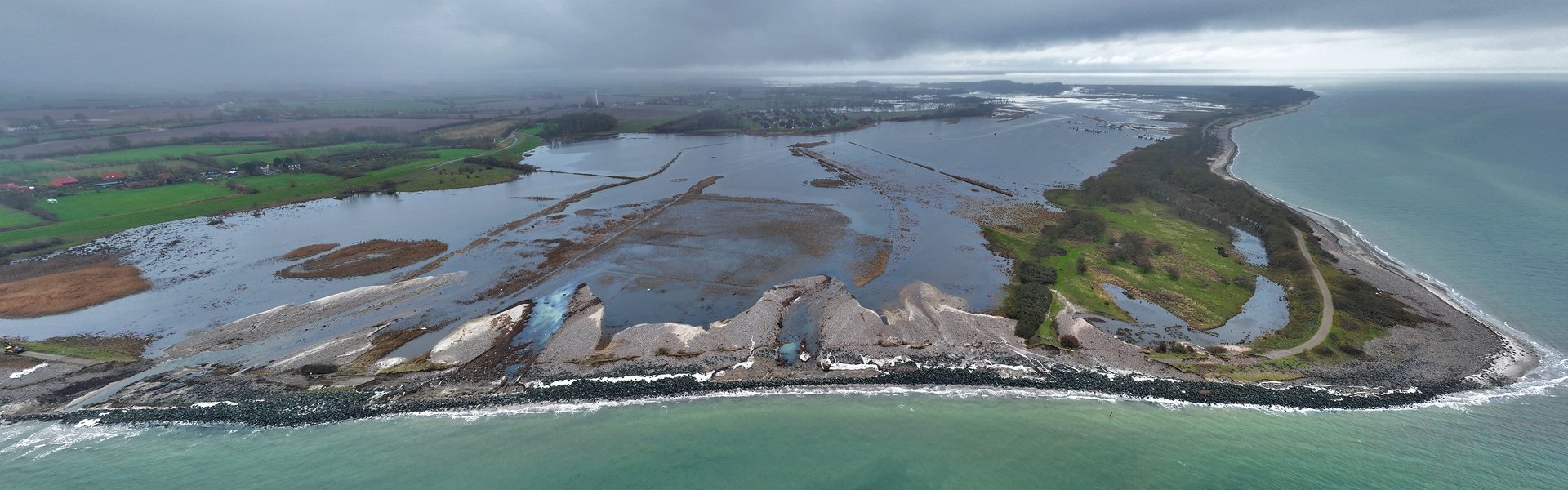 Deichbruch Geltinger Birk