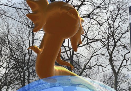 Sammle virtuelle Stygobionten rund um das Naturwissenschaftliche Museum und das Eiszeit-Haus.