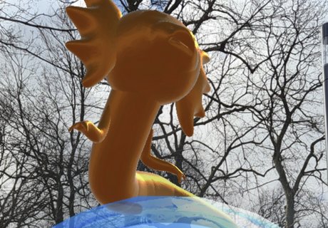 Sammle virtuelle Stygobionten rund um das Naturwissenschaftliche Museum und das Eiszeit-Haus.