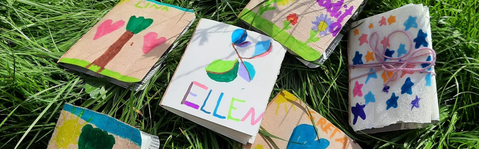 Gebastelte Notizbücher