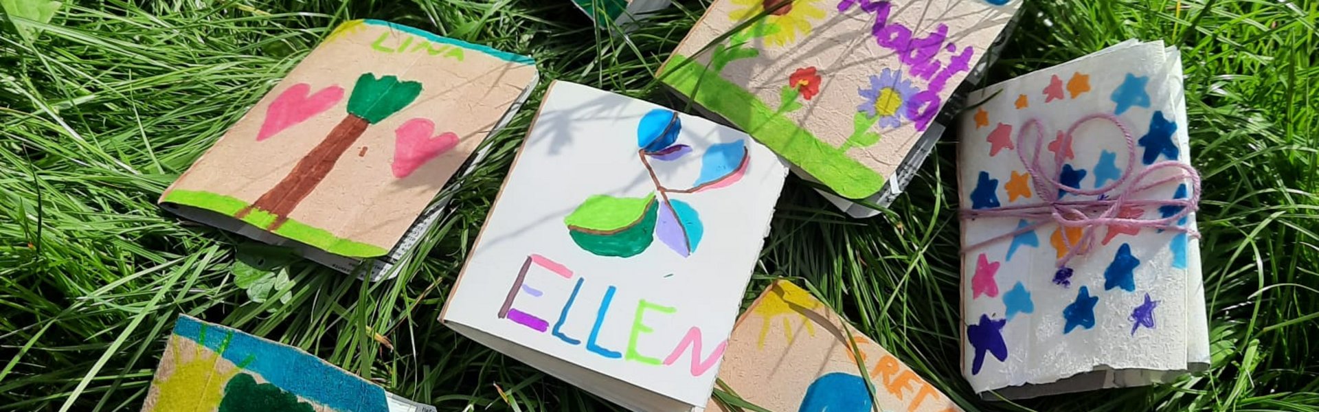 Gebastelte Notizbücher