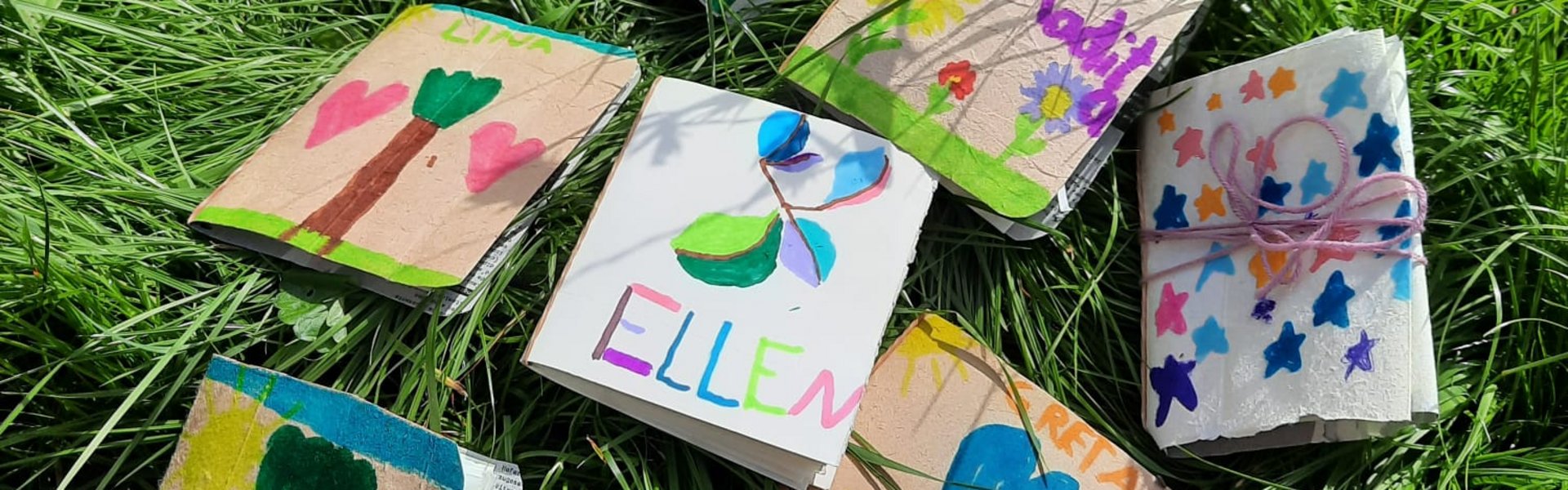 Gebastelte Notizbücher